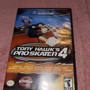 Tony Hawk Pro Skater 4 (Nintendo GameCube) Complete CIB Tested Free 📦